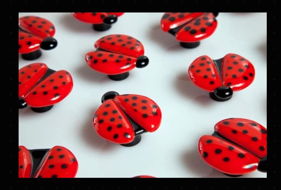 Red Ladybug Knob