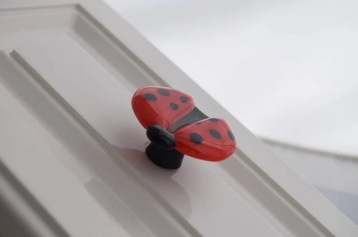 Red Ladybug Knob