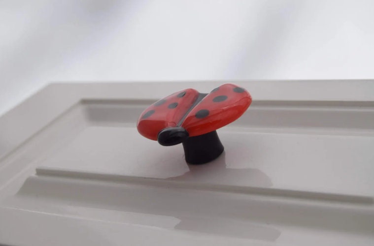 Red Ladybug Knob