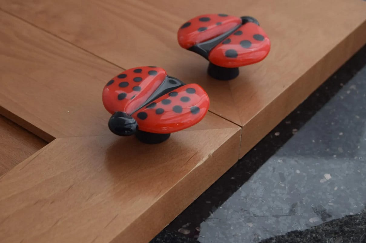 Red Ladybug Knob