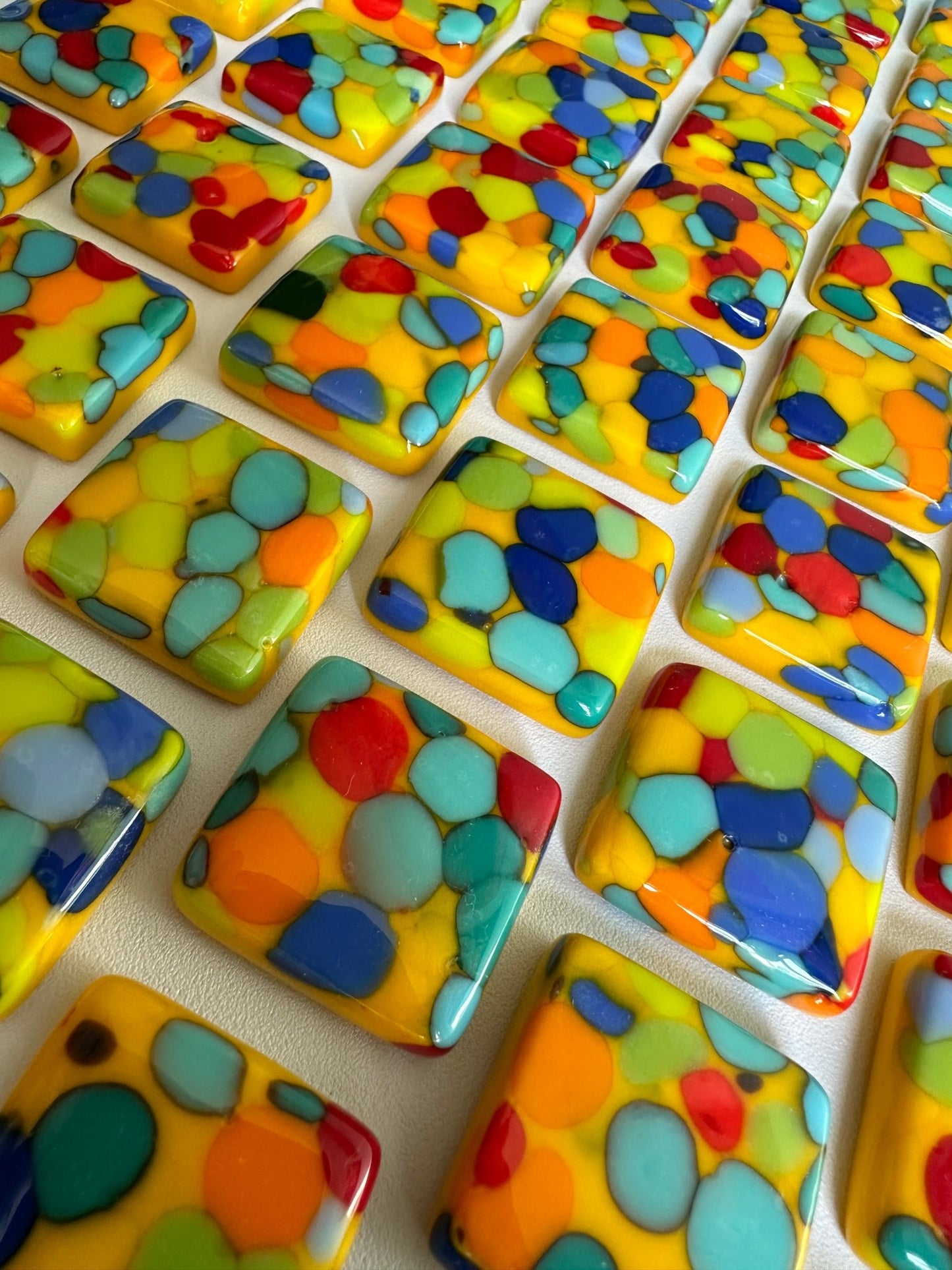 Jelly Beans - Custom Glass Cabinet Knob - Ann Ivory Studios