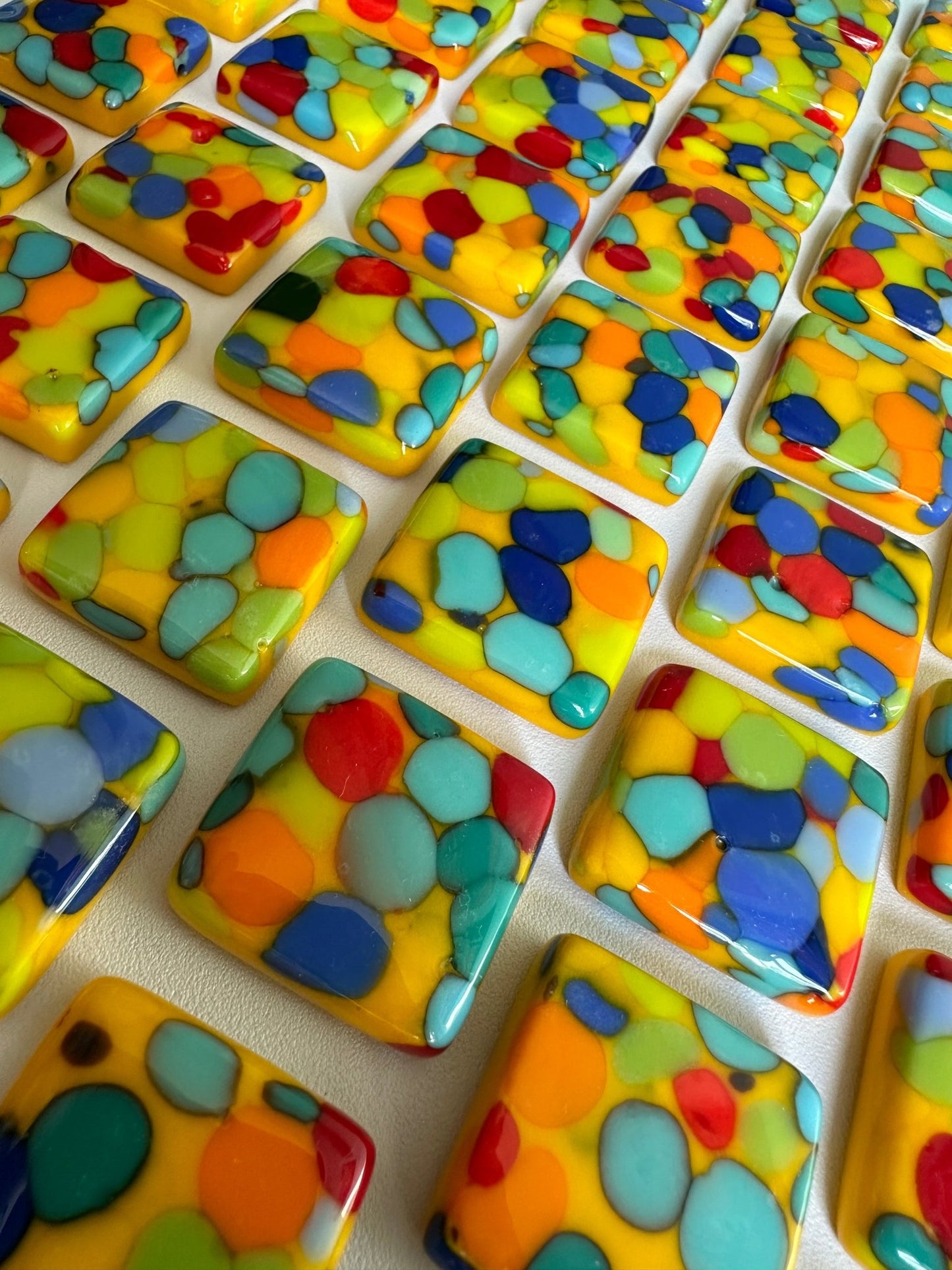 Jelly Beans - Custom Glass Cabinet Knob - Ann Ivory Studios