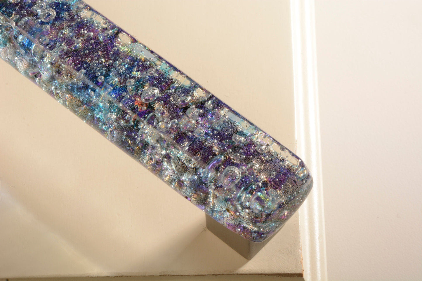 Mermaid - Custom Glass Cabinet Knob and Pull - Ann Ivory Studios