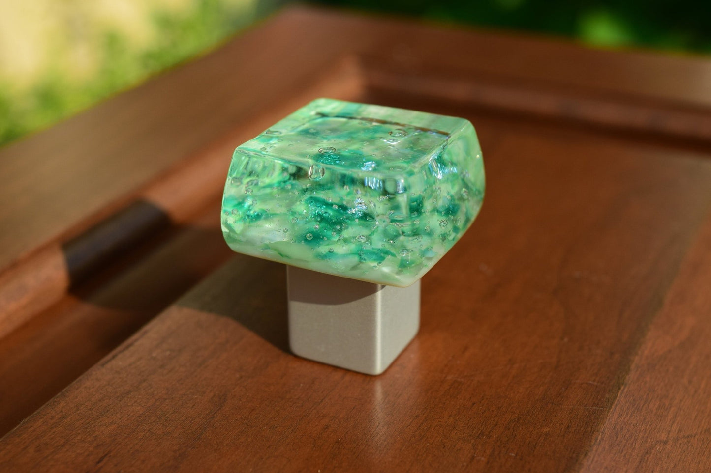North Shore - Custom Glass Cabinet Knob - Ann Ivory Studios