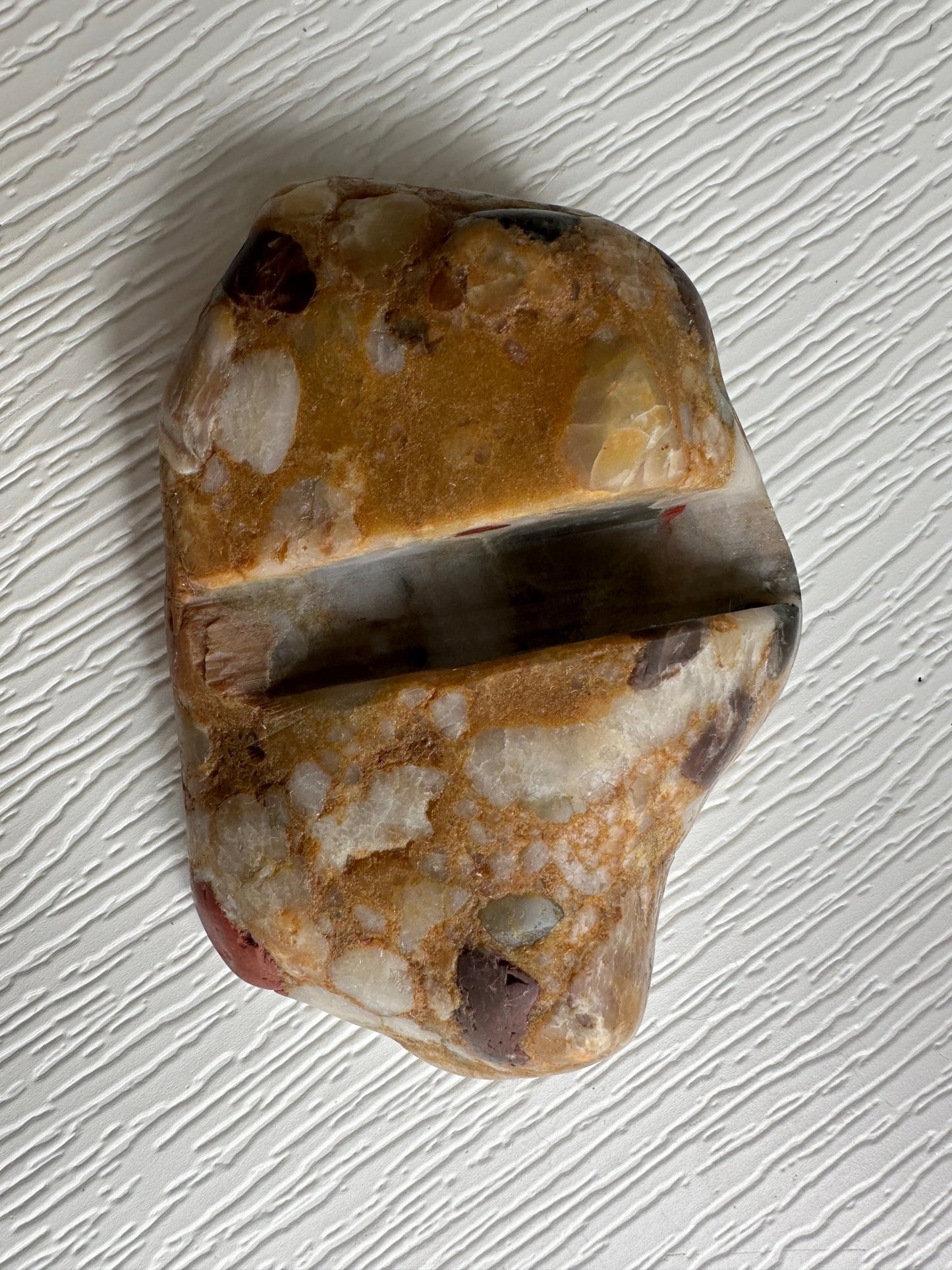 Pudding Stones - Michigan Natural Stone Phone Holders - Ann Ivory Studios