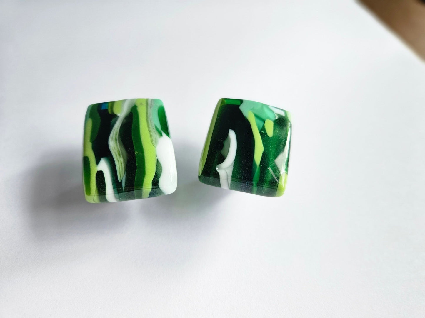 Raingarden - Custom Glass Cabinet Knobs - Ann Ivory Studios
