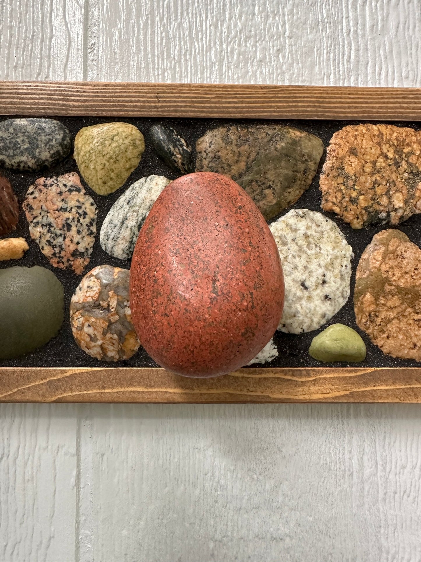 Sliced Lake Stone - Rock Rack - Ann Ivory Studios