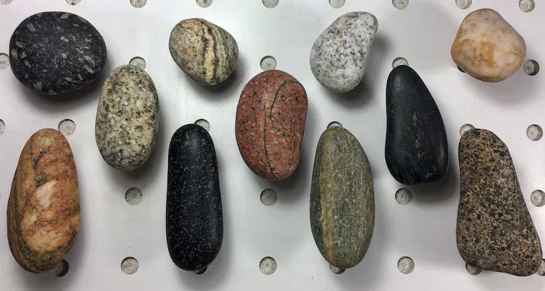 Stone Hooks and Knobs - Perfect for Coats or Towels - Ann Ivory Studios