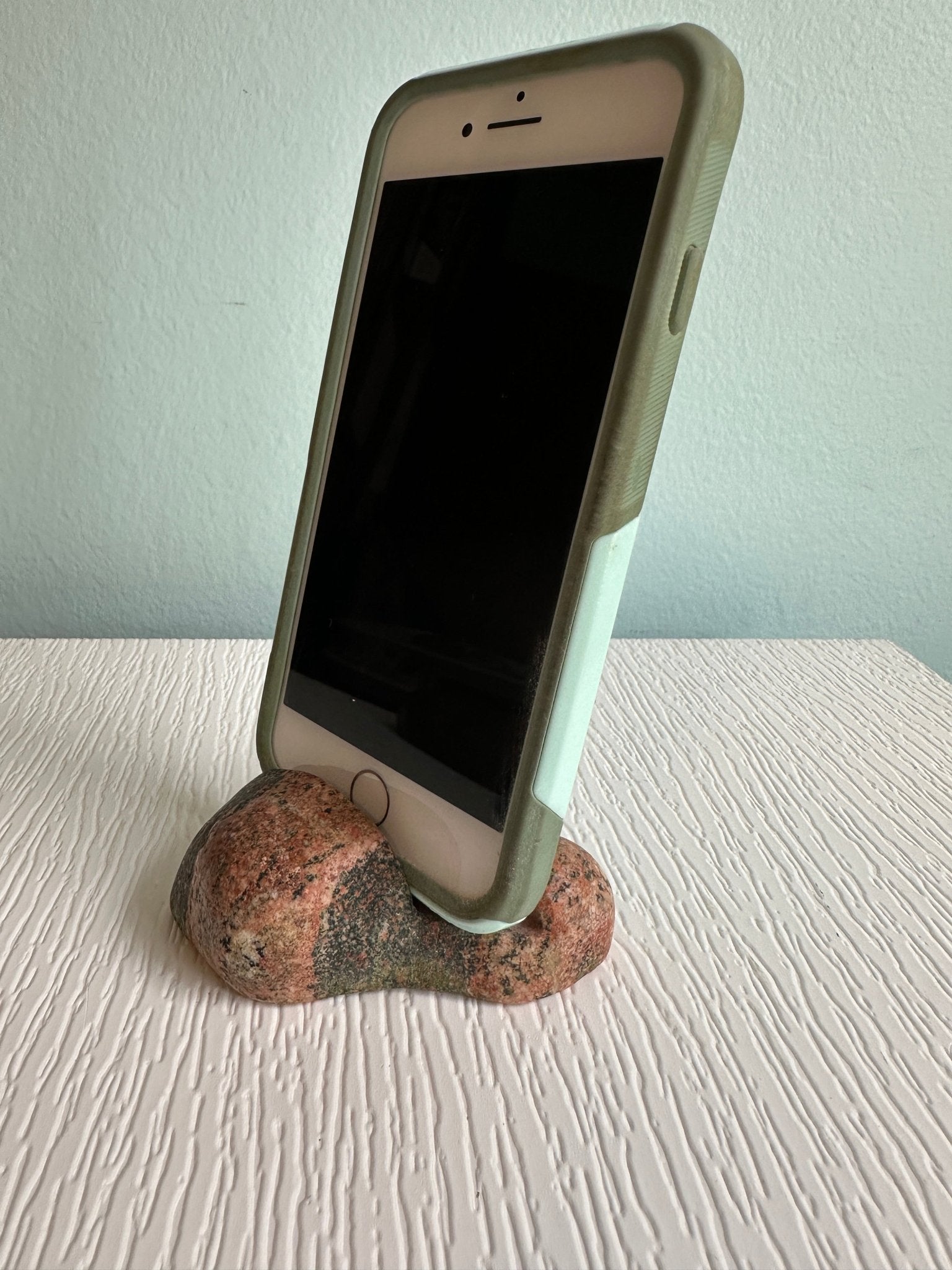 Stone Phone Holders - Michigan Naturals - Ann's Favorites - Ann Ivory Studios