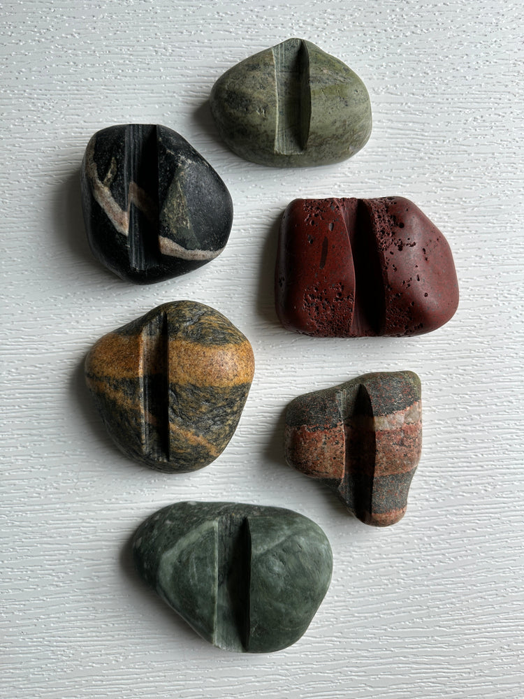 Stone Phone Holders