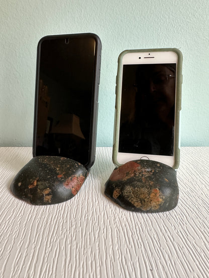 Perfect Pairs - Michigan Natural Stone Phone Holders