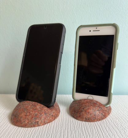 Perfect Pairs - Michigan Natural Stone Phone Holders