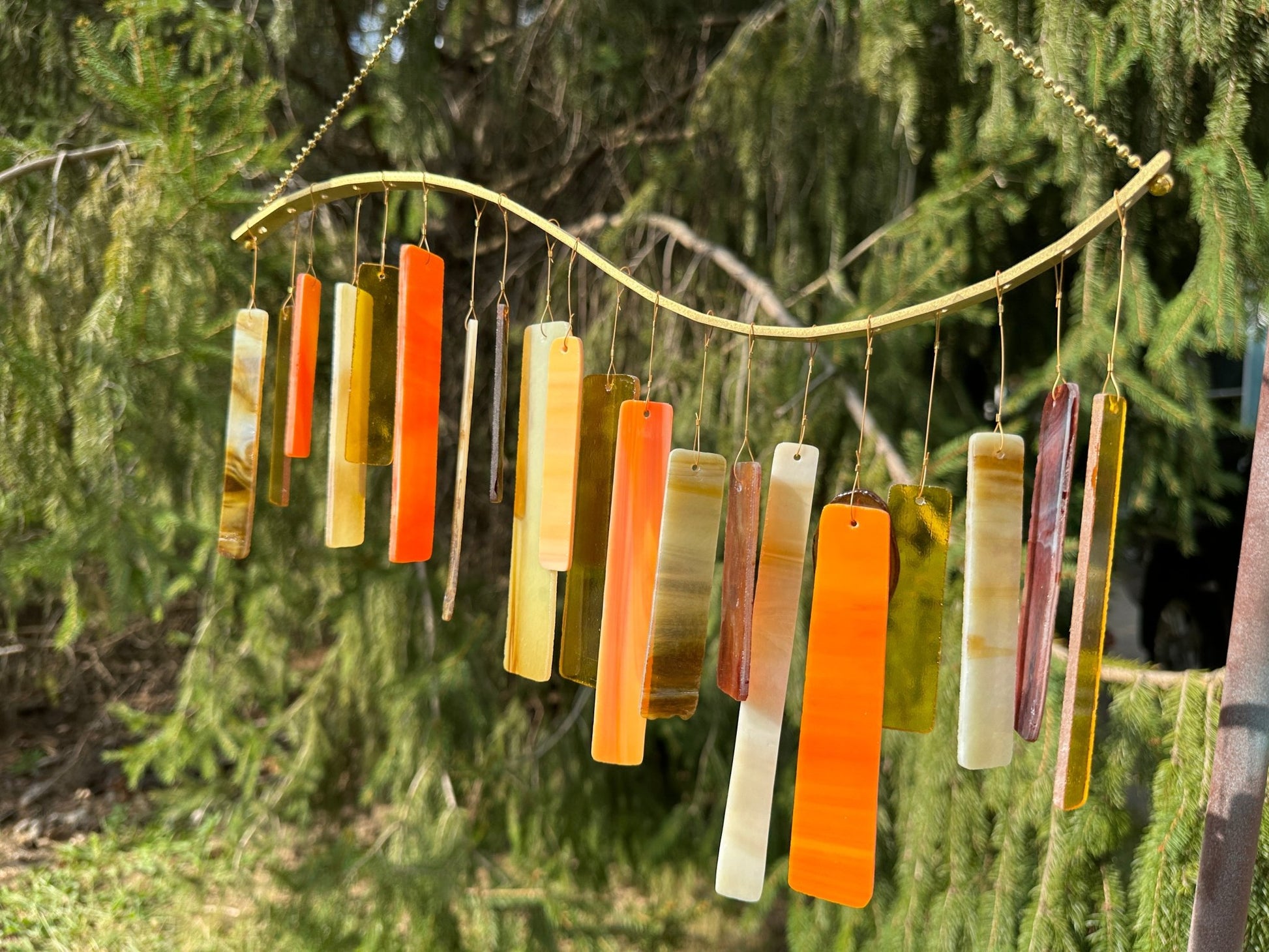 Fall Colors River Chimes - Melodic - High quality - Ann Ivory Studios