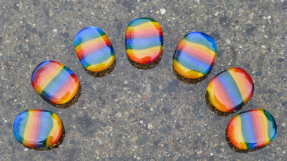 Rainbows - Custom Glass Cabinet Hardware