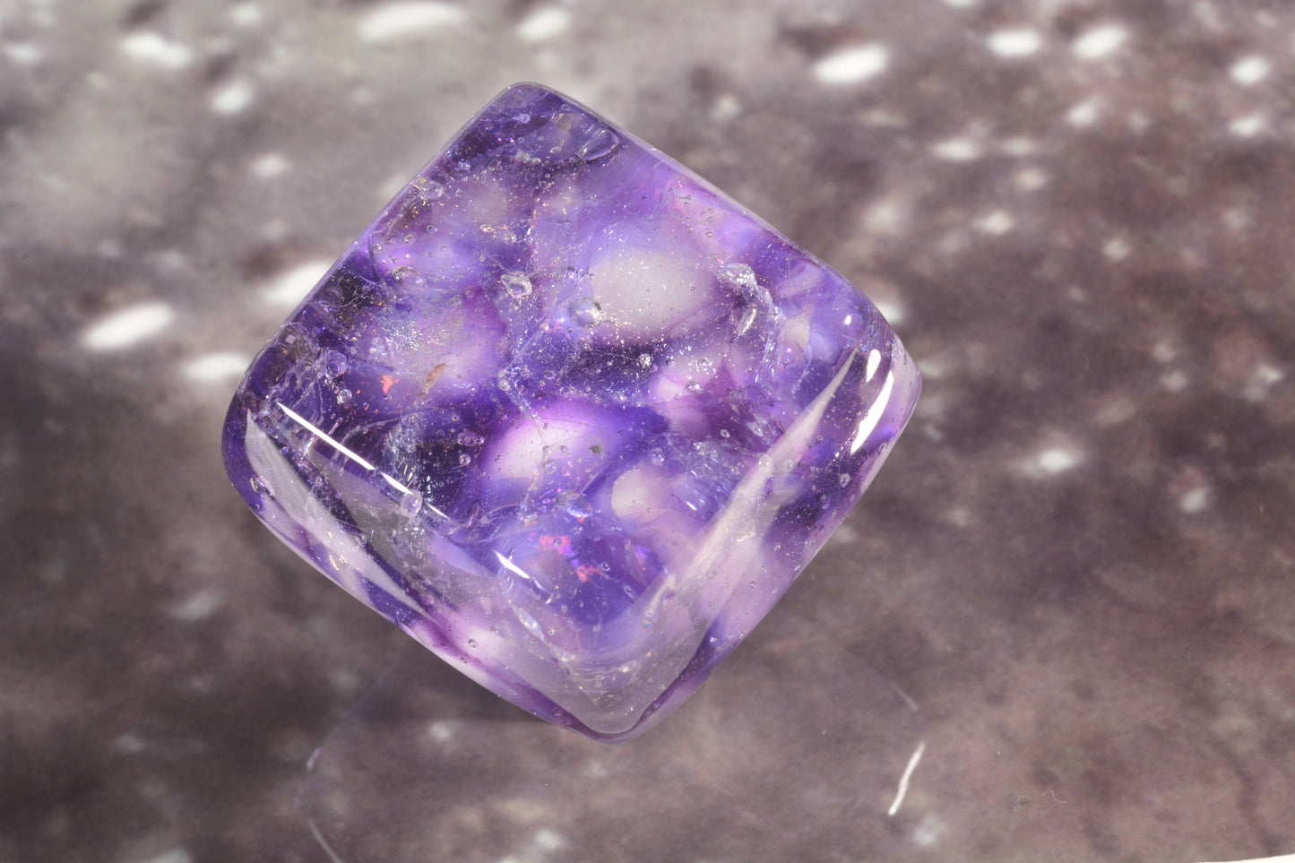 Spirit of Amethyst - Limited Edition Custom Glass Cabinet Knob