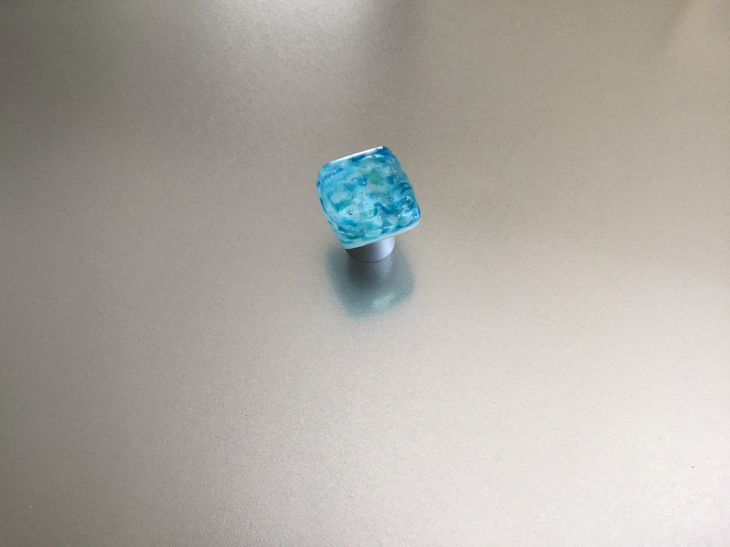 Carribean Mist - Small Size -  Custom Glass Knob