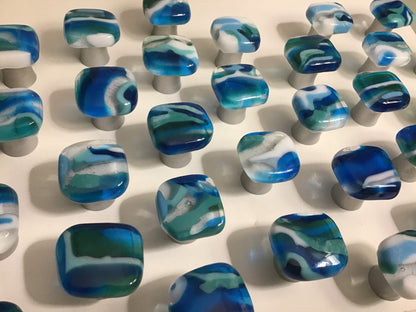 Seascapes Small - Custom Glass Knob