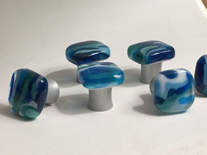 Seascapes Small - Custom Glass Knob