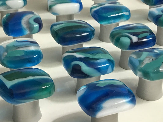 Seascapes Small - Custom Glass Knob