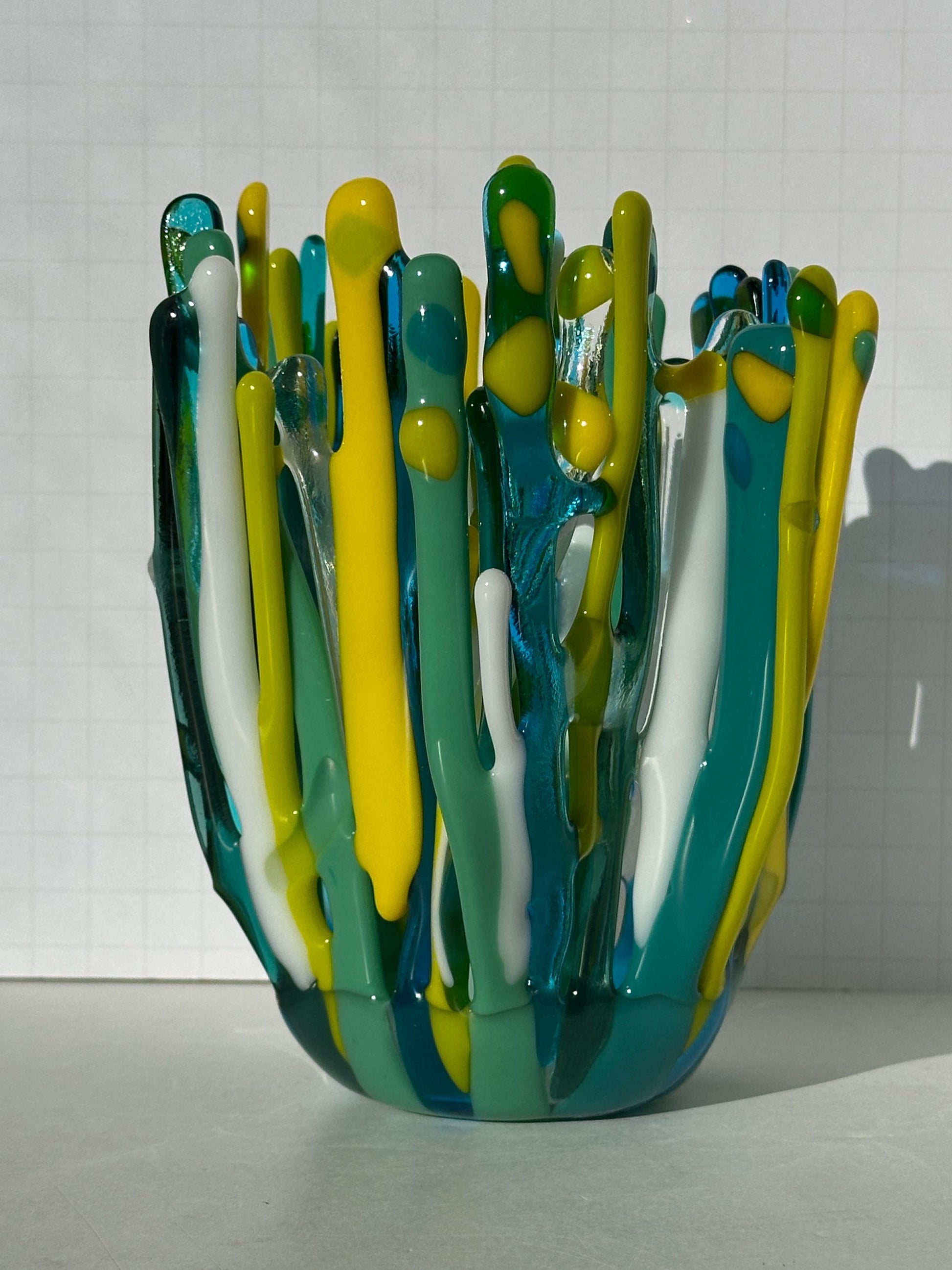 Seagrass Glass Vase