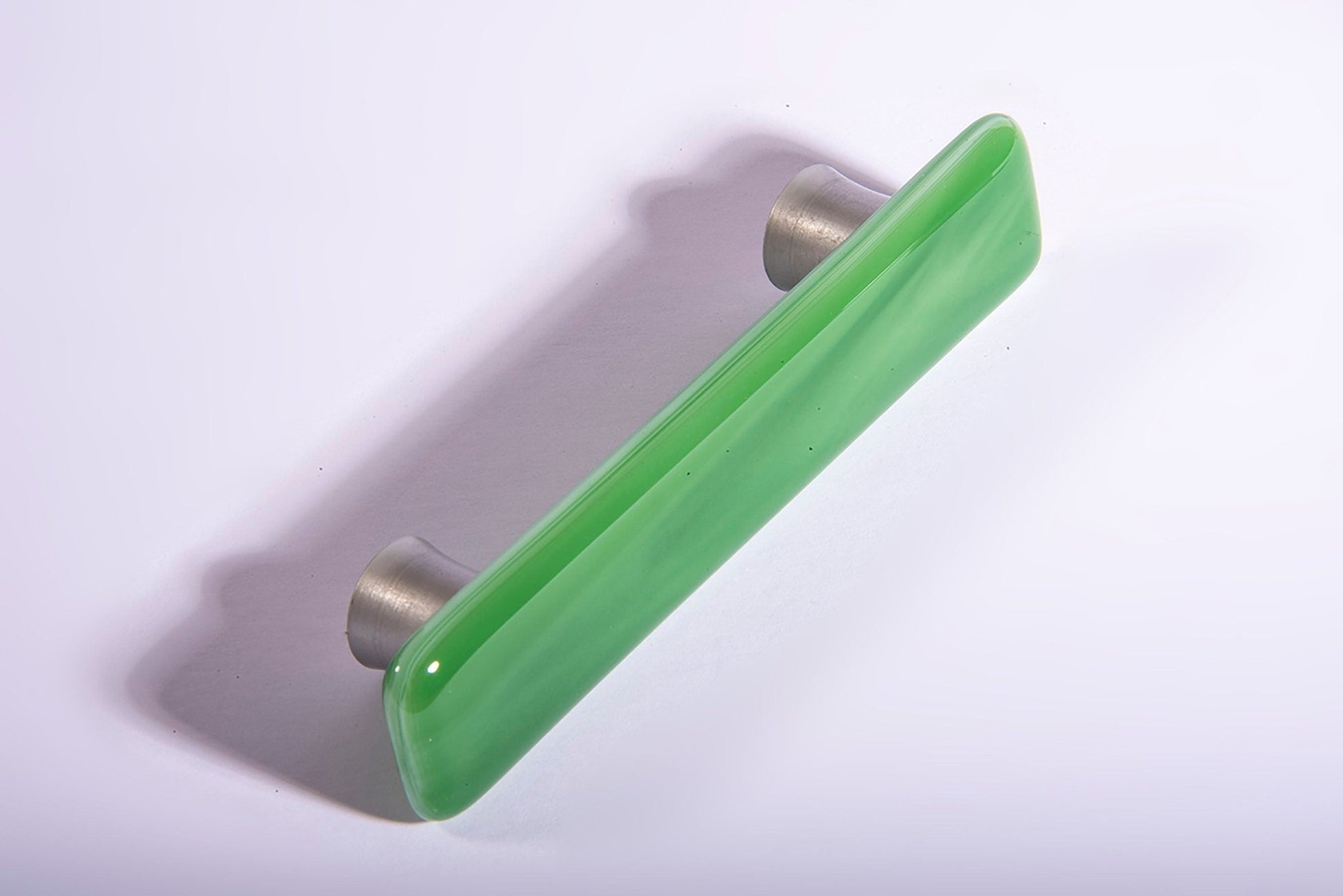 Irish Mist - Custom Glass Cabinet Knob and Pull - Ann Ivory Studios