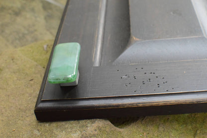 Irish Mist - Custom Glass Cabinet Knob and Pull - Ann Ivory Studios