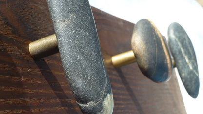 Stone Hooks and Knobs - Perfect for Coats or Towels - Ann Ivory Studios