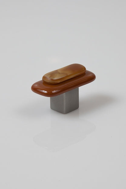 Tahquamenon - Custom Glass Cabinet Knob - Ann Ivory Studios