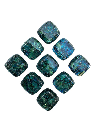 Verde Waters - custom Glass Cabinet Knob - Ann Ivory Studios